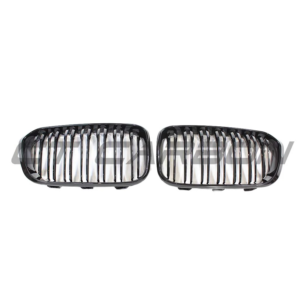 BMW F20 1 SERIES LCI DOUBLE SLAT GLOSS BLACK GRILLES - Image 3