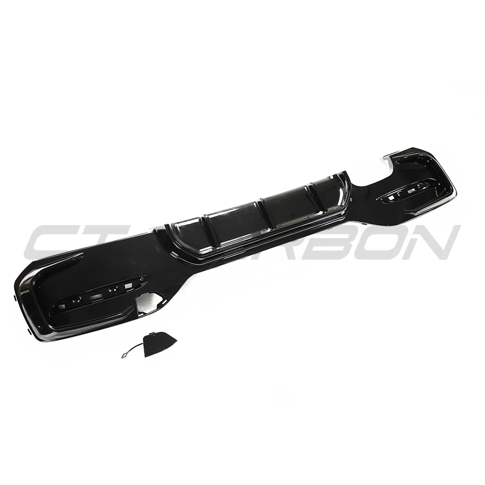 BMW F20/F21 1 SERIES GLOSS BLACK LCI DIFFUSER - TWIN LEFT - Image 2