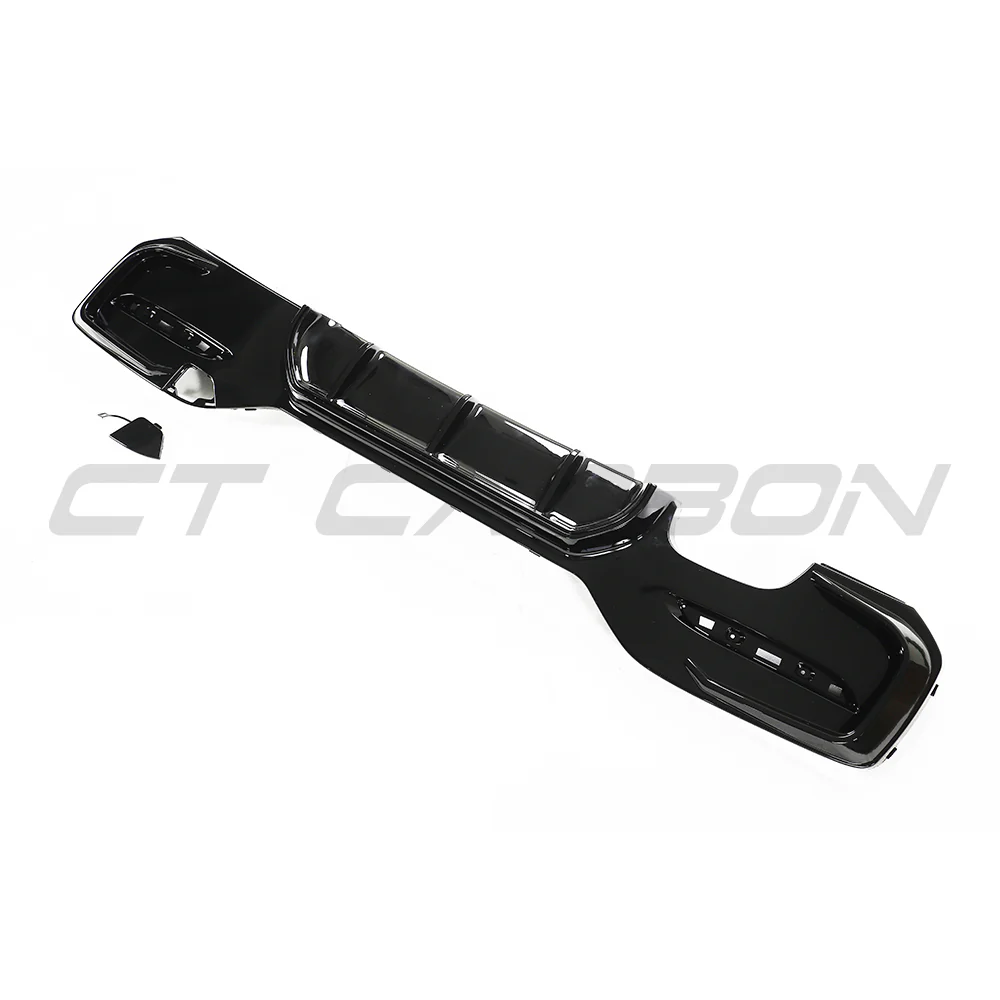 BMW F20/F21 1 SERIES GLOSS BLACK LCI DIFFUSER - TWIN LEFT - Image 4