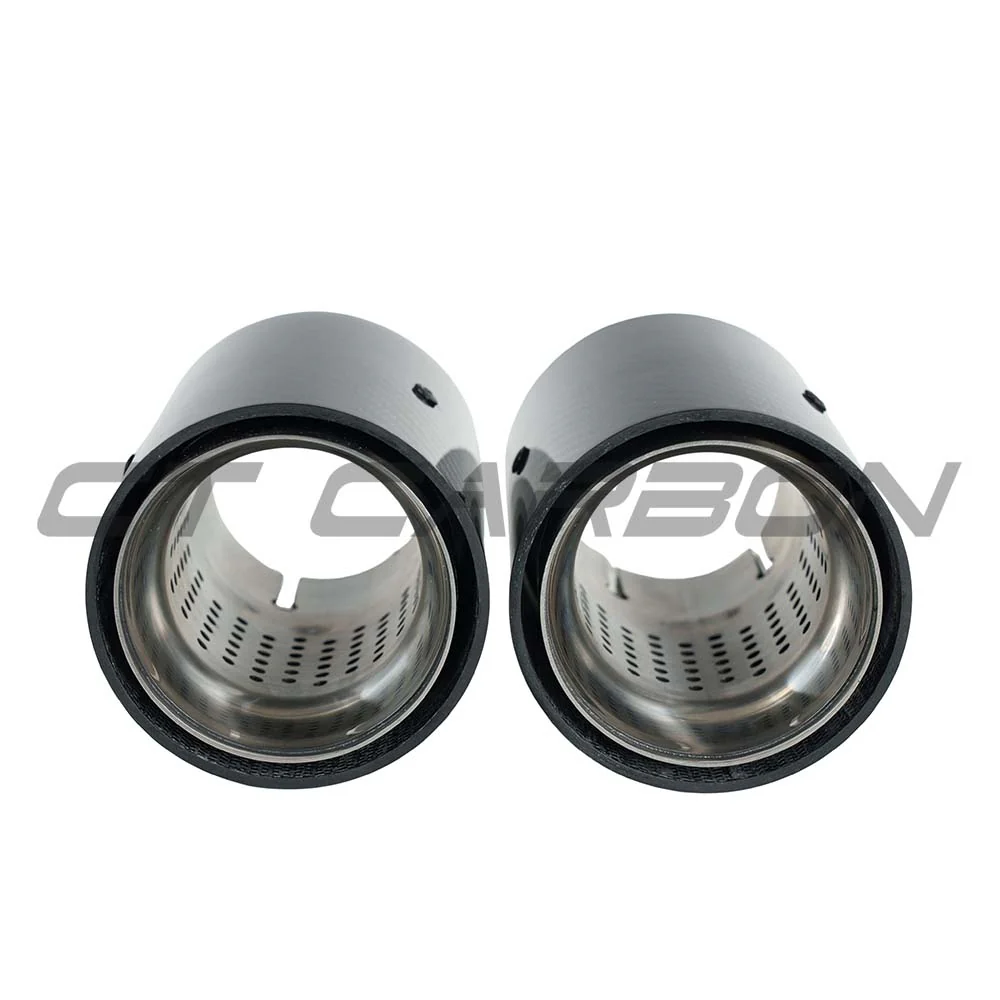 BMW F20/F21/F22/F23/F30/F31/F32/F33 CARBON EXHAUST TIPS - CHROME (SET OF 2) - Image 4