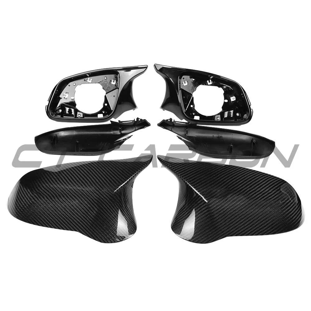 BMW F30 3 SERIES 2011-2018 DRY CARBON FIBRE MIRROR COVERS - V1 - Image 4
