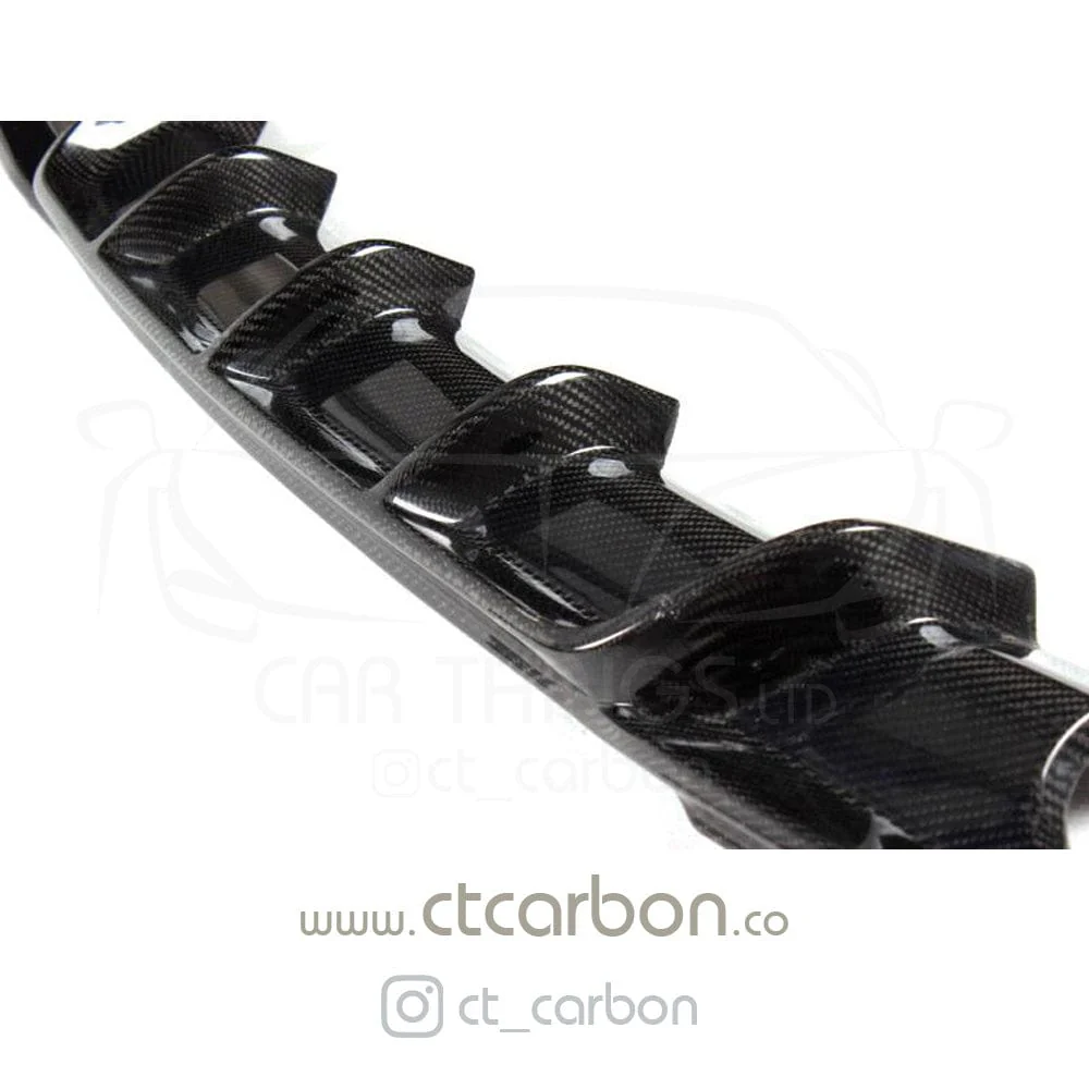 BMW F30/F31 3 SERIES 2011-2015 CARBON FIBRE DIFFUSER - TWIN EXHAUST - V1 - Image 5
