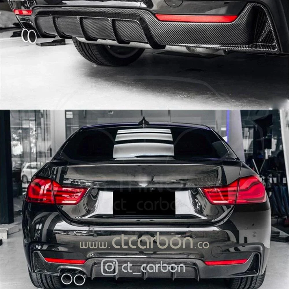 BMW F36 4 SERIES COUPE FULL CARBON FIBRE KIT - MP STYLE - Image 3