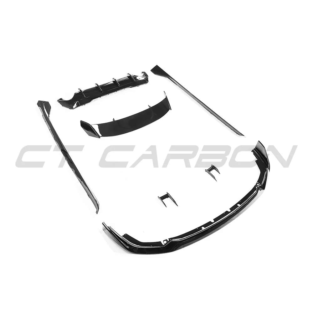 BMW F40 1 SERIES 2019-2024 GLOSS BLACK FULL KIT - Image 3