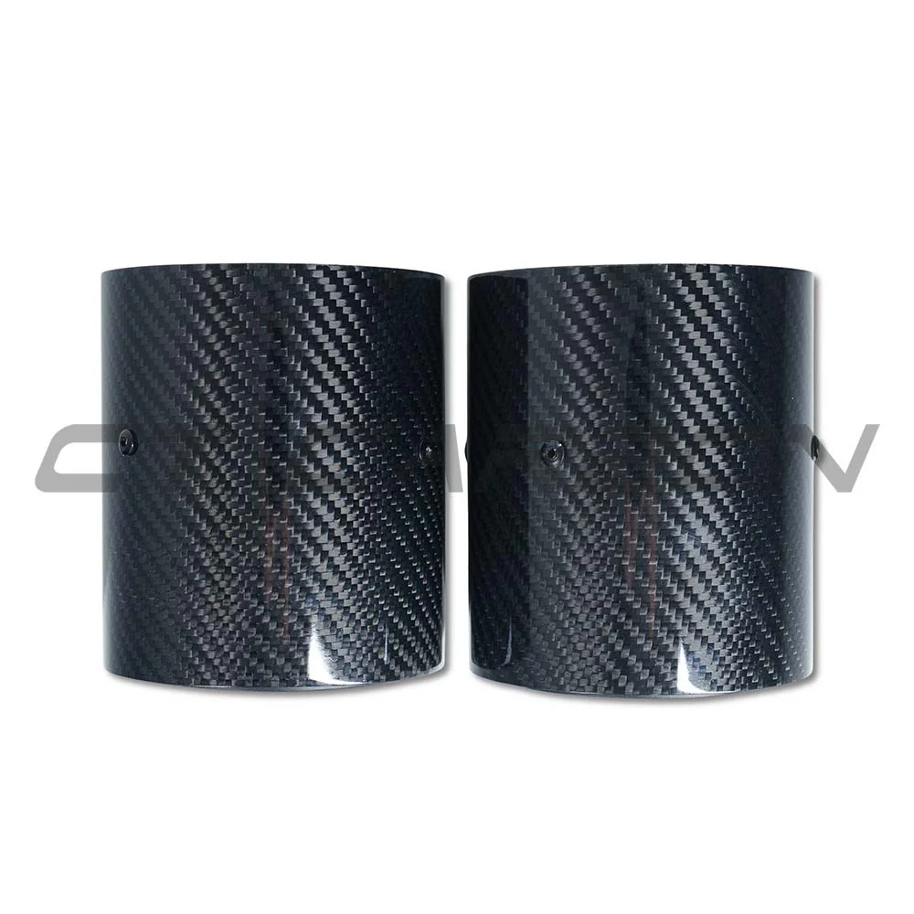 BMW F40/F44 M135i & M235i CARBON FIBRE EXHAUST TIPS - MATTE BLACK (SET OF 2) - Image 6