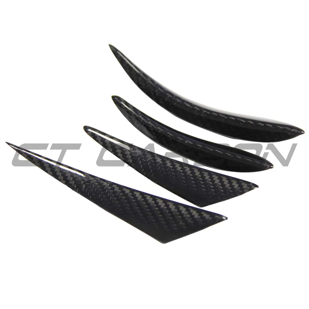 BMW F80/F82/F83 M3/M4 DRY CARBON FIBRE FRONT CANARDS - Image 3