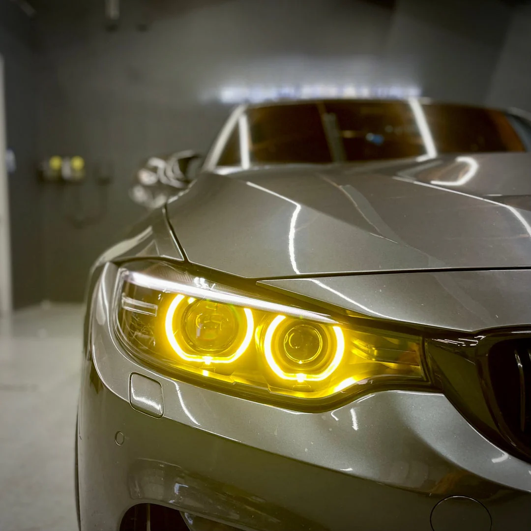 BMW F80/F82 M3/M4 PRE-LCI YELLOW XENON DRL MODULE SET (2014-2017) - Image 2