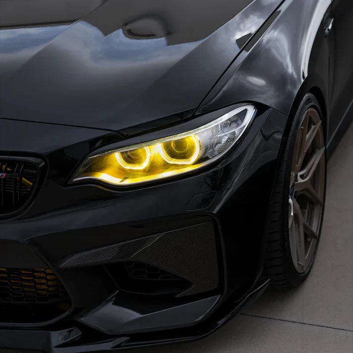 BMW F87 M2/M2C PRE-LCI YELLOW XENON DRL MODULE SET (2014-2018) - Image 3