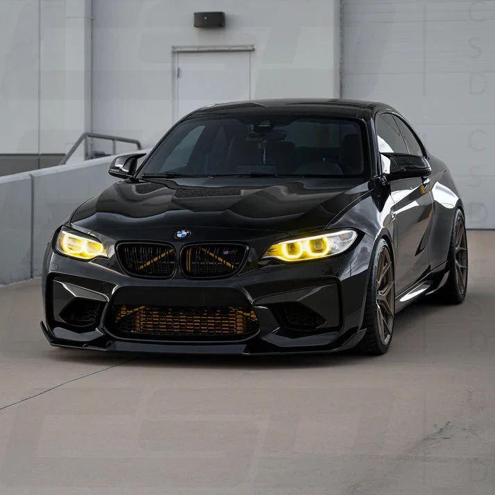 BMW F87 M2/M2C PRE-LCI YELLOW XENON DRL MODULE SET (2014-2018) - Image 4