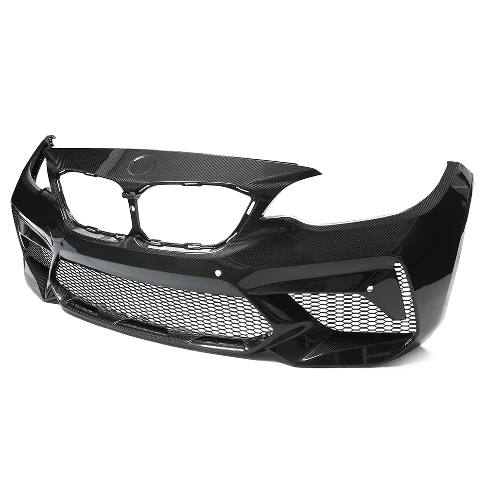 BMW F87 M2C CARBON PRE-PREG FIBRE FRONT BUMPER - Image 3