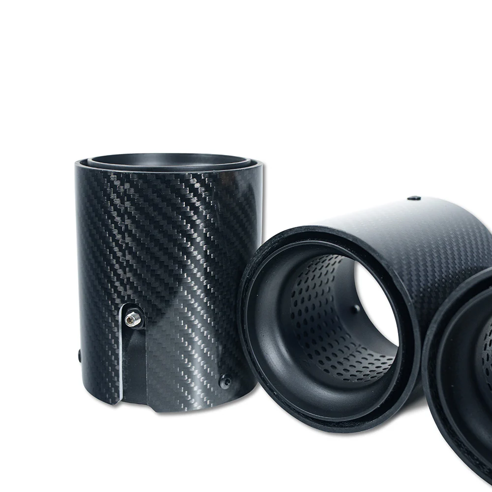 BMW F90/F92 M5 CARBON FIBRE EXHAUST TIPS - MATTE BLACK x4 - Image 10