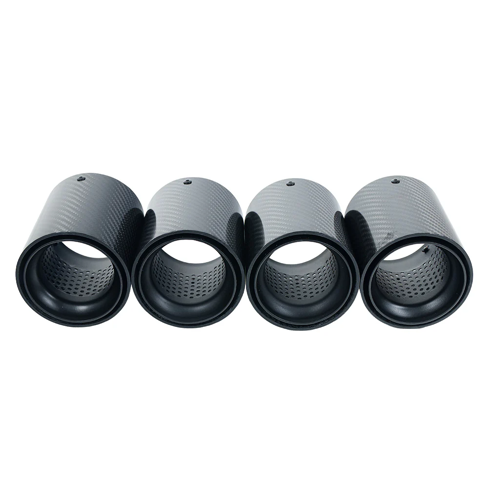 BMW F90/F92 M5 CARBON FIBRE EXHAUST TIPS - MATTE BLACK x4 - Image 8