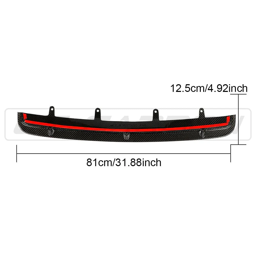 BMW F90 M5 2017+CARBON FIBRE MIDDLE SPLITTER - S STYLE - Image 20
