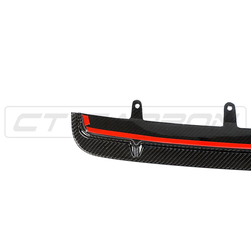 BMW F90 M5 2017+CARBON FIBRE MIDDLE SPLITTER - S STYLE - Image 7