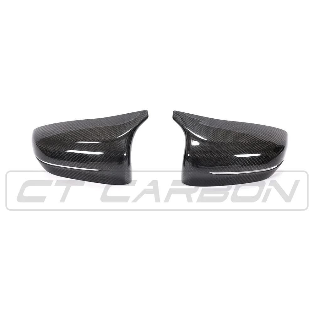 BMW F90 M5 & M5C COMPETITION CARBON FIBRE MIRROR OVERLAY (RHD) - Image 2