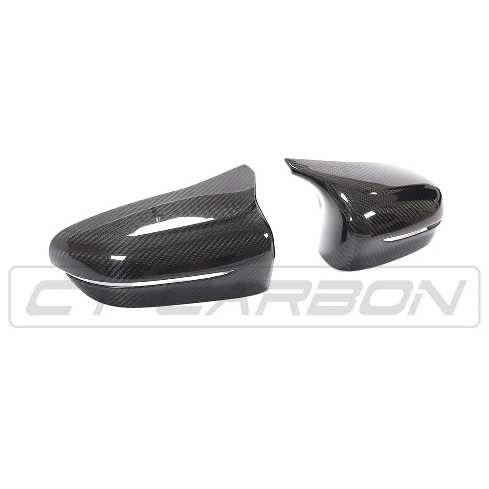 BMW F90 M5 & M5C COMPETITION CARBON FIBRE MIRROR OVERLAY (RHD) - Image 3