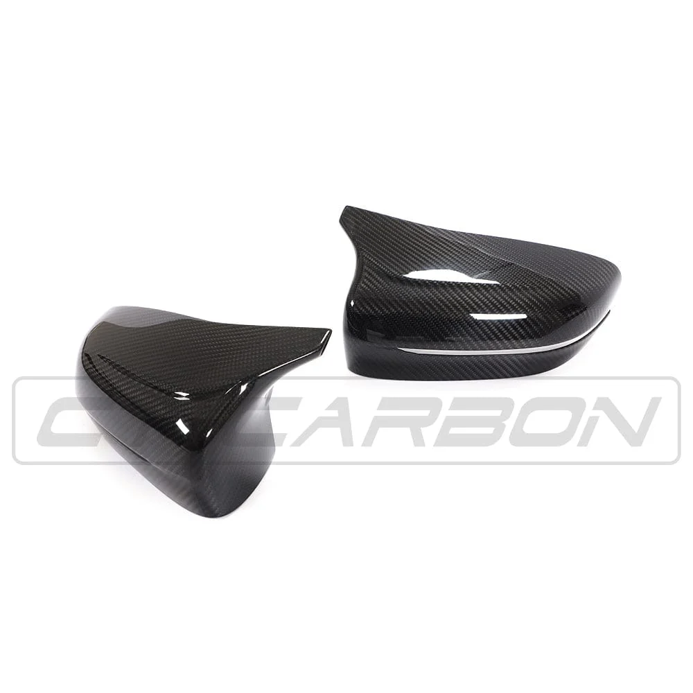 BMW F90 M5 & M5C COMPETITION CARBON FIBRE MIRROR OVERLAY (RHD) - Image 5