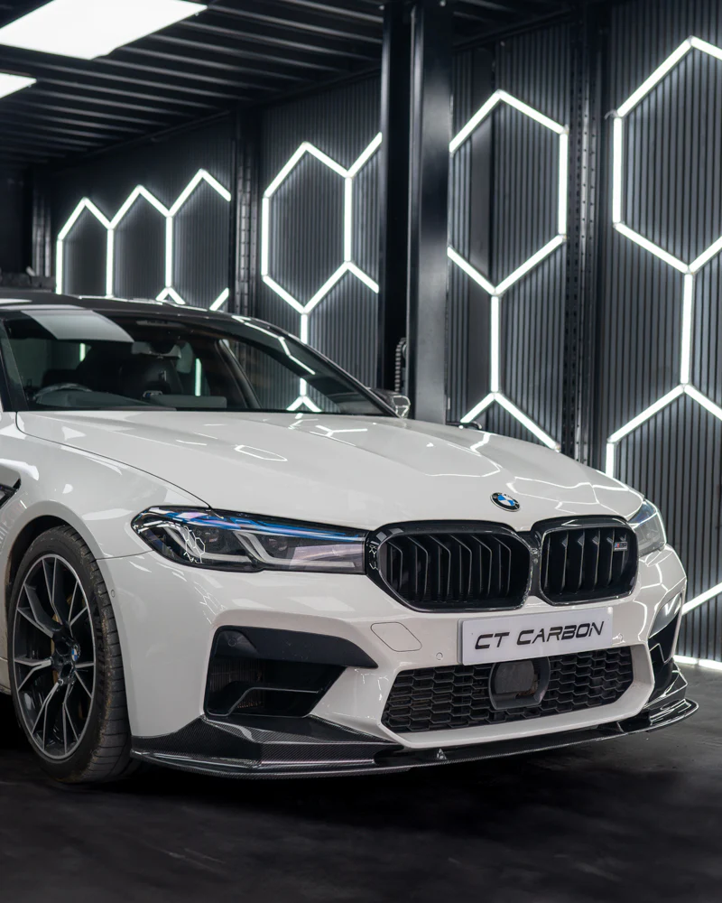 BMW F90 M5 & M5C COMPETITION PRE LCI CARBON FIBRE SPLITTER - 3D STYLE - Image 2