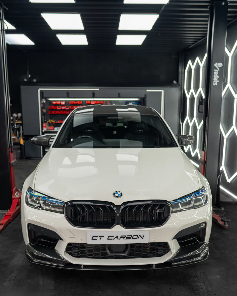 BMW F90 M5 & M5C COMPETITION PRE LCI CARBON FIBRE SPLITTER - 3D STYLE - Image 8