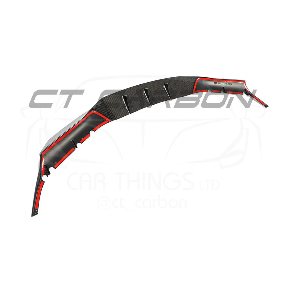 BMW F90 M5 & M5C COMPETITION PRE-LCI CARBON FIBRE SPLITTER - R STYLE - Image 6