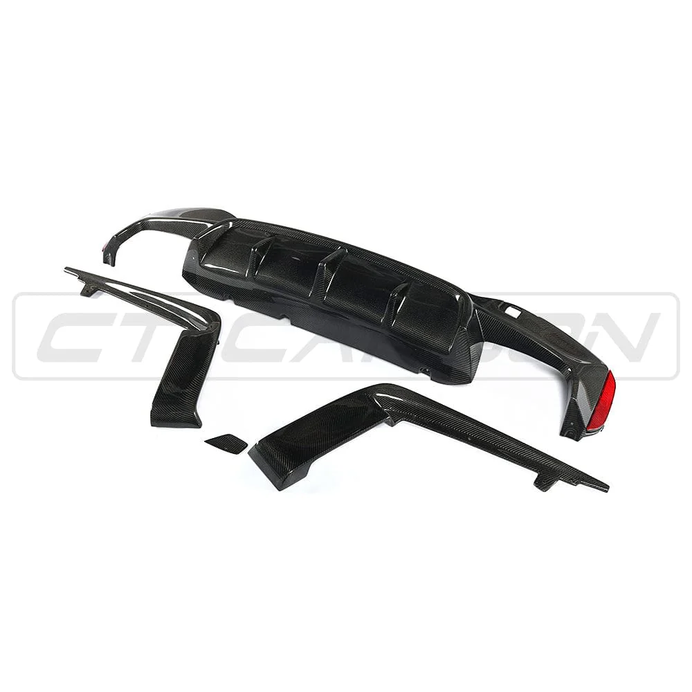 BMW F90 M5 PRE LCI CARBON FIBRE DIFFUSER - 3D STYLE - Image 17