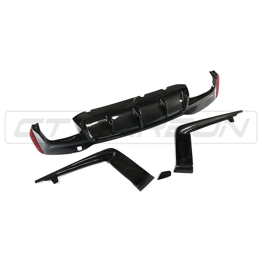 BMW F90 M5 PRE LCI CARBON FIBRE DIFFUSER - 3D STYLE - Image 18
