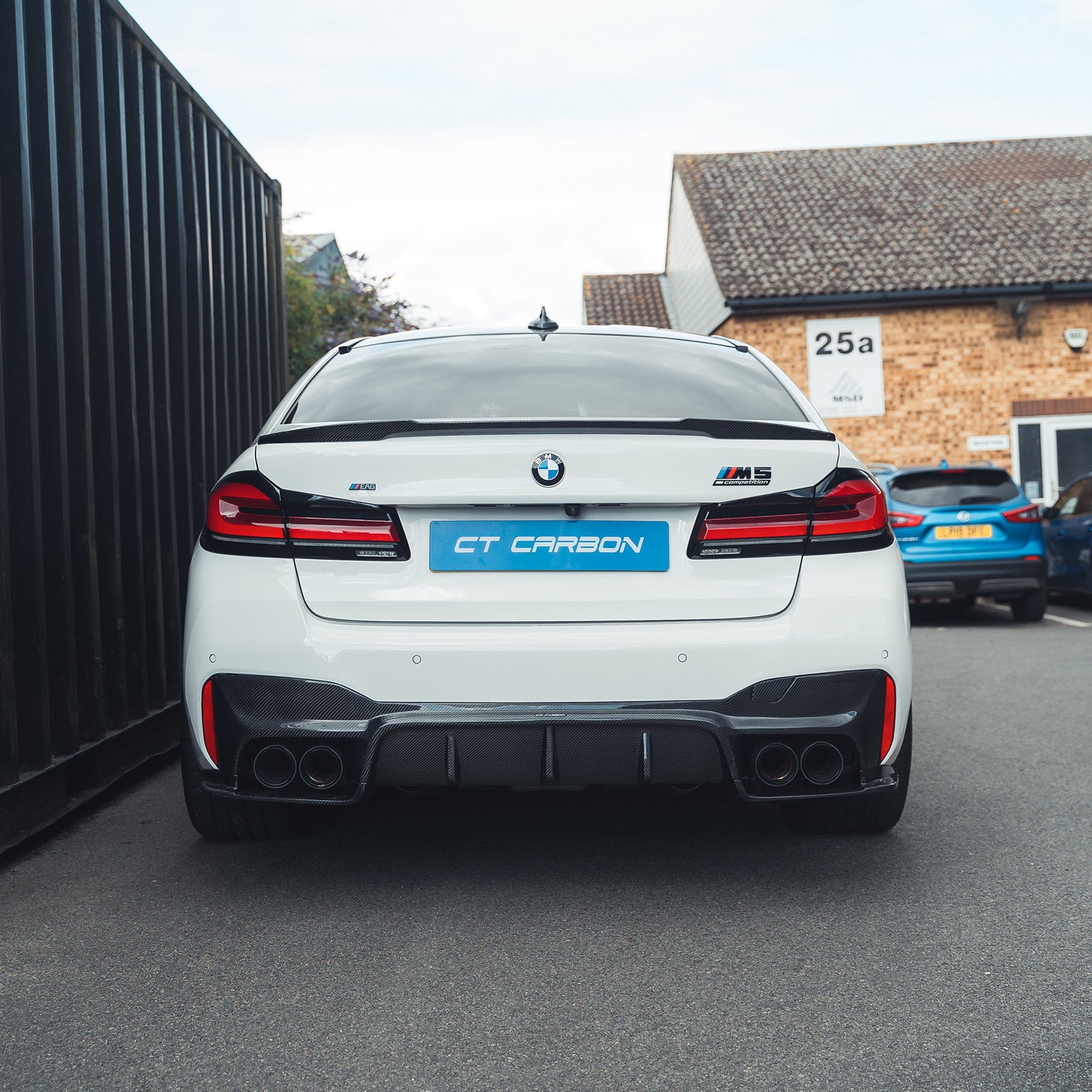 BMW F90 M5 PRE LCI CARBON FIBRE DIFFUSER - 3D STYLE - Image 2
