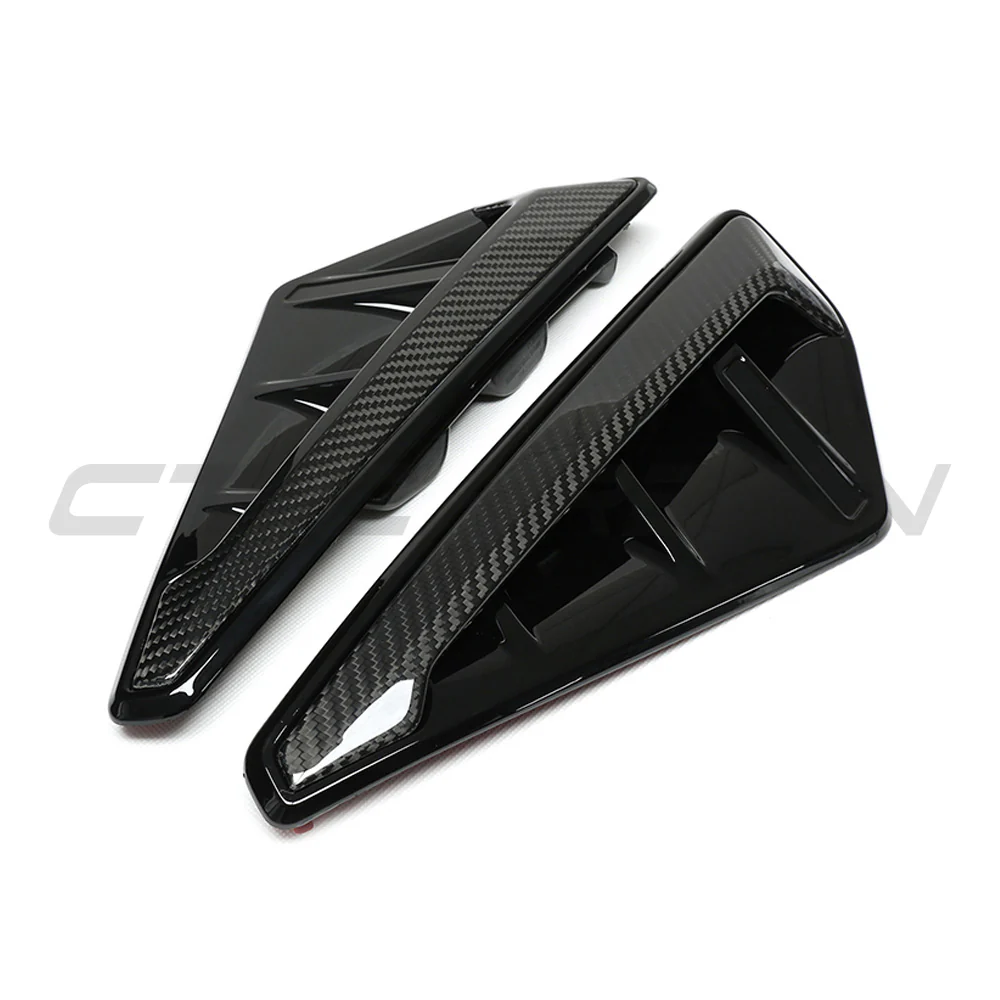 BMW F95 X5M 2019-2022 (PRE-LCI) CARBON FIBRE FRONT FENDER TRIM - Image 3