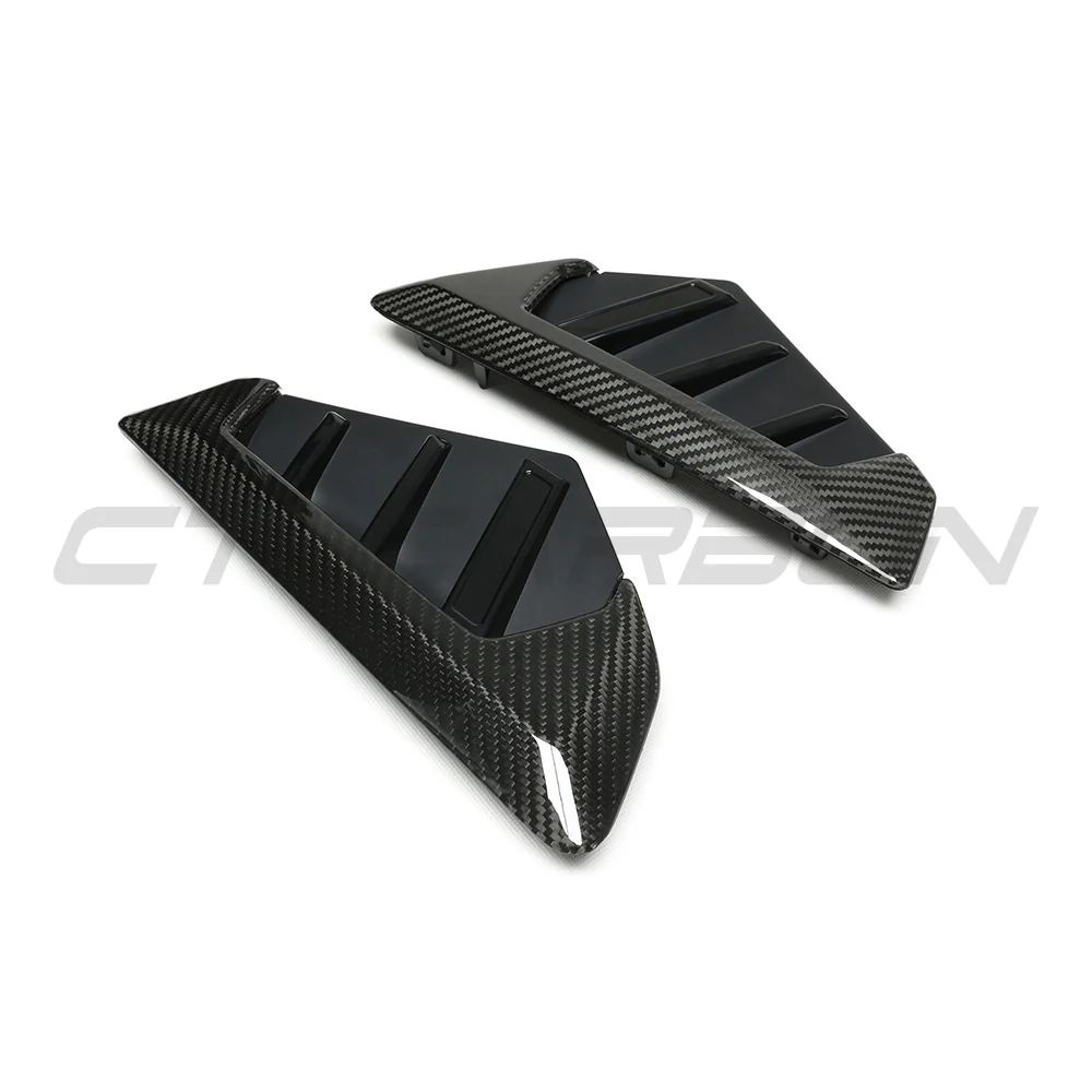 BMW F95 X5M 2023+ (LCI) CARBON FIBRE FRONT FENDER TRIM - Image 6
