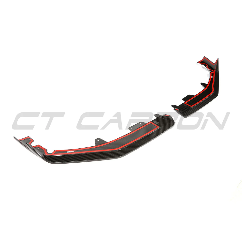 BMW F95 X5M 2023+ (LCI) CARBON FIBRE SPLITTER - Image 12
