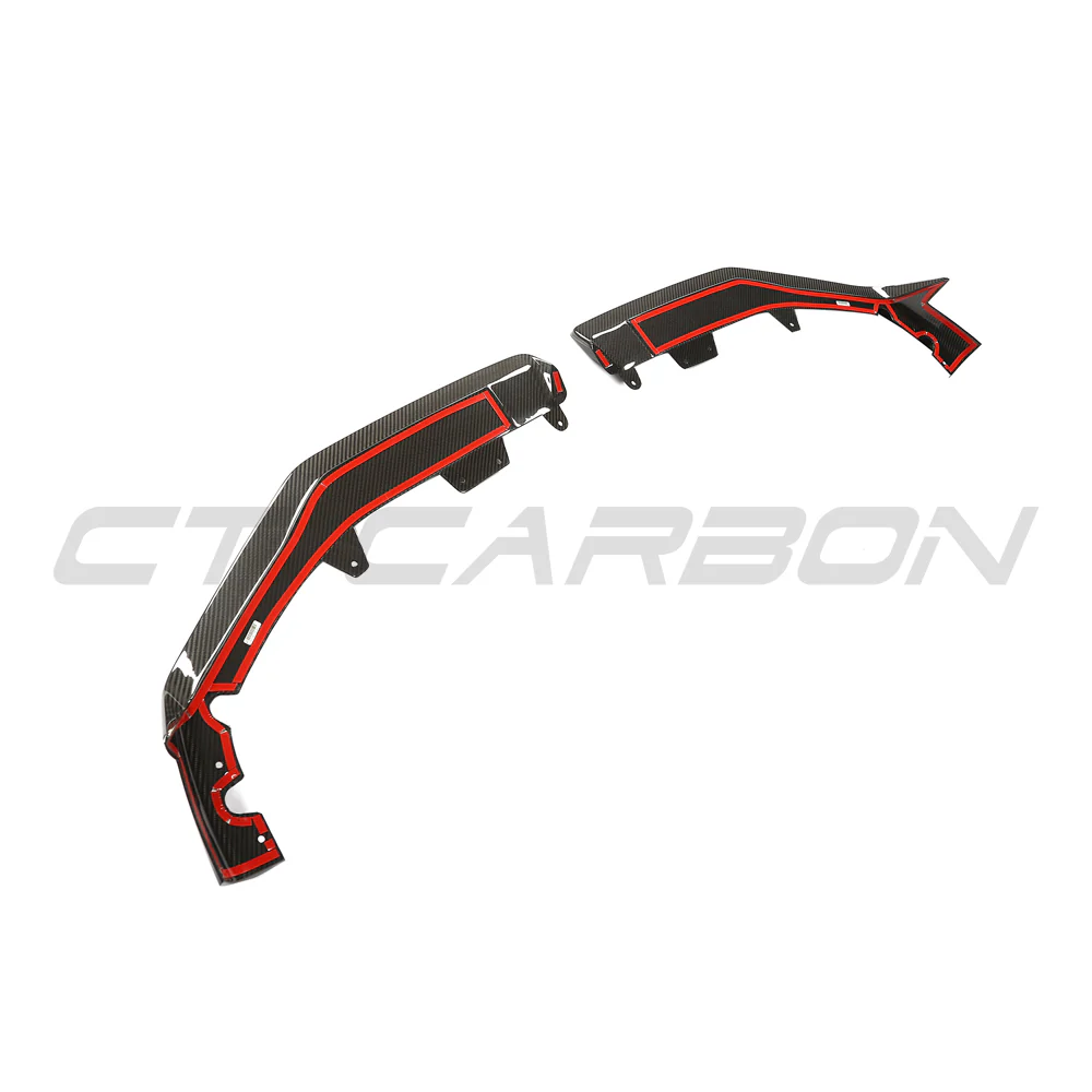 BMW F95 X5M 2023+ (LCI) CARBON FIBRE SPLITTER - Image 5