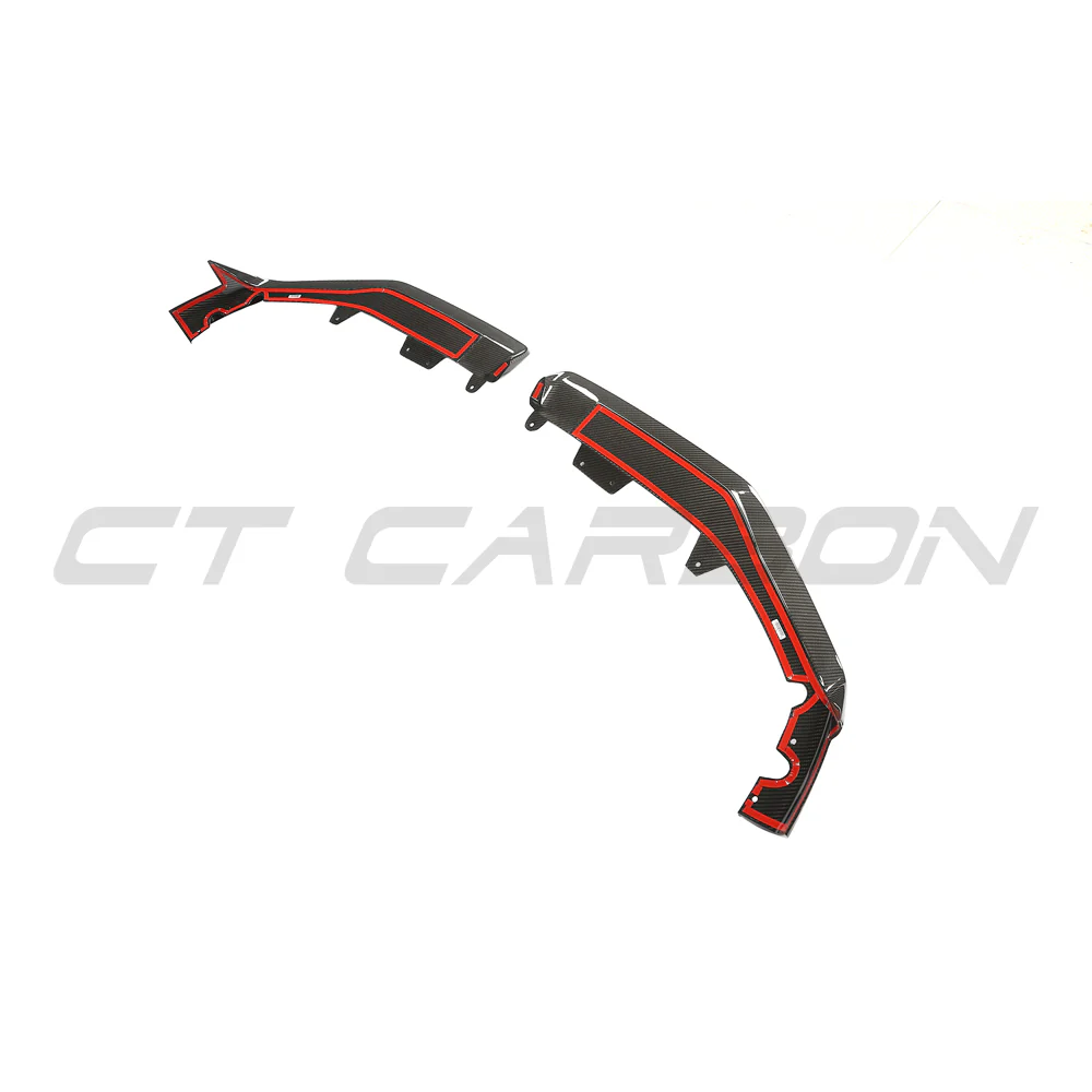 BMW F95 X5M 2023+ (LCI) CARBON FIBRE SPLITTER - Image 6