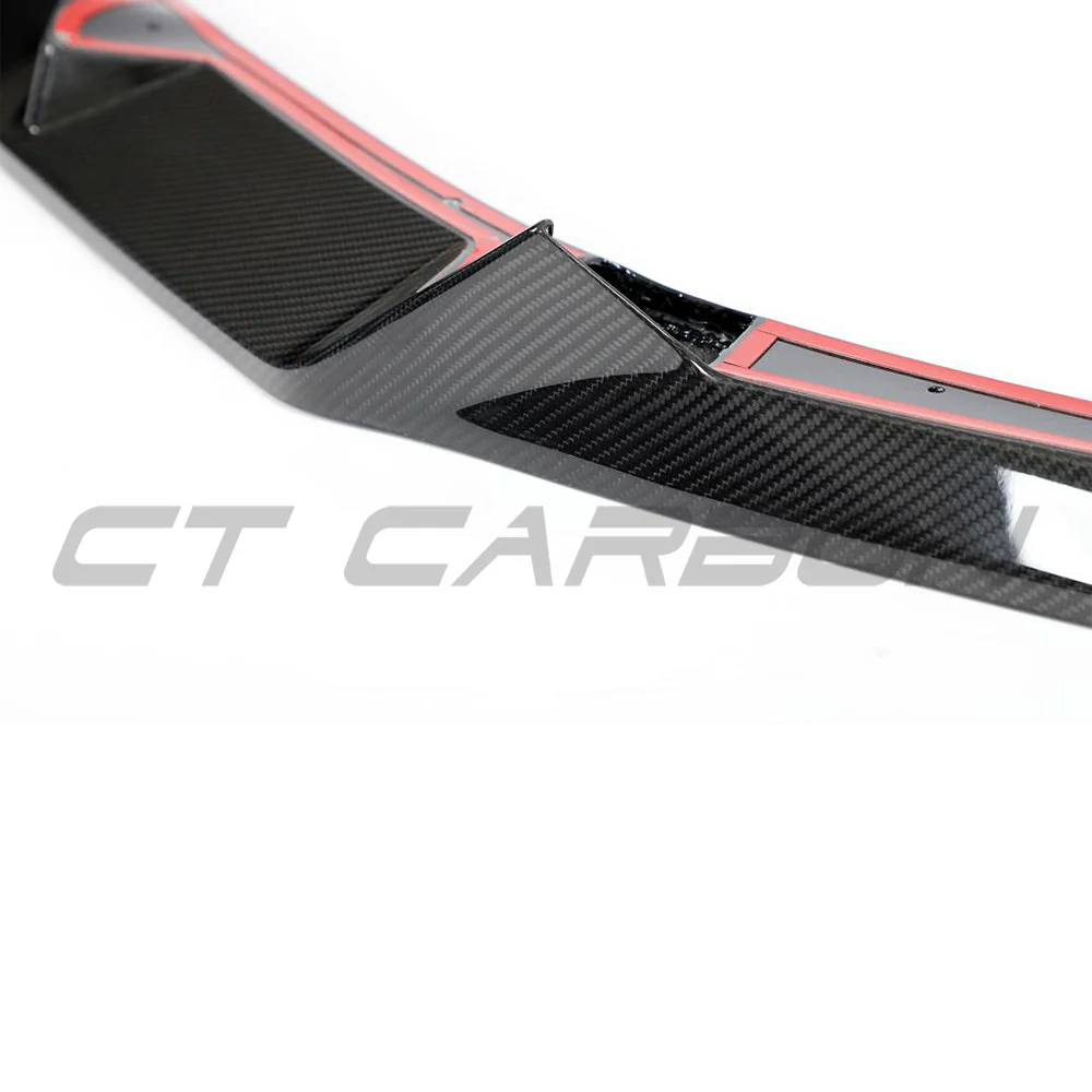 BMW F95 X5M 2023+ (LCI) CARBON FIBRE SPLITTER - CT DESIGN - Image 4