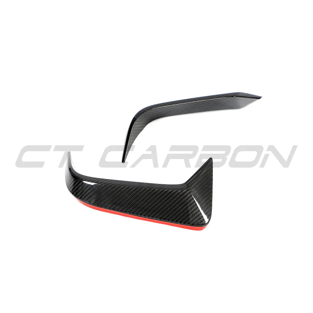 BMW F95 X5M 2019-2022 (PRE-LCI) CARBON FIBRE REAR BUMPER TRIM - CT DESIGN - Image 4
