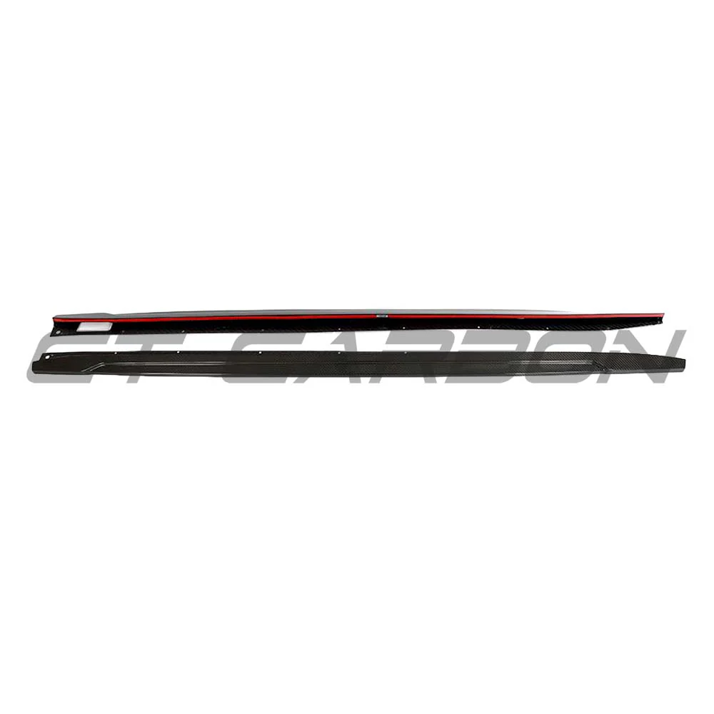 BMW F97/G01/G08 X3/X3M/IX3 LCI 2021+ DRY CARBON FIBRE SIDE SKIRTS - V1 - Image 2