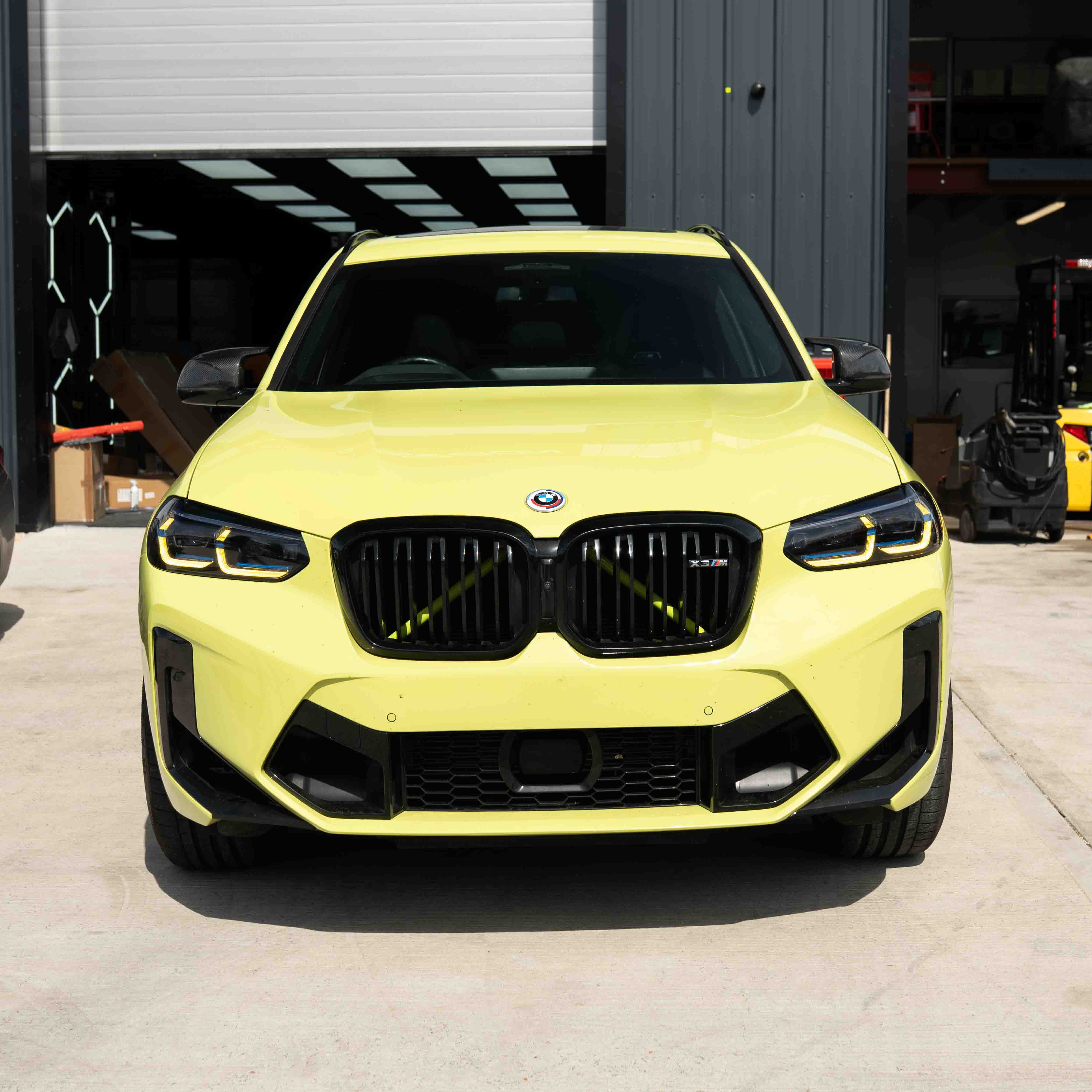BMW F97 X3M LCI YELLOW ADAPTIVE DRL MODULE SET (2022+) - Image 4