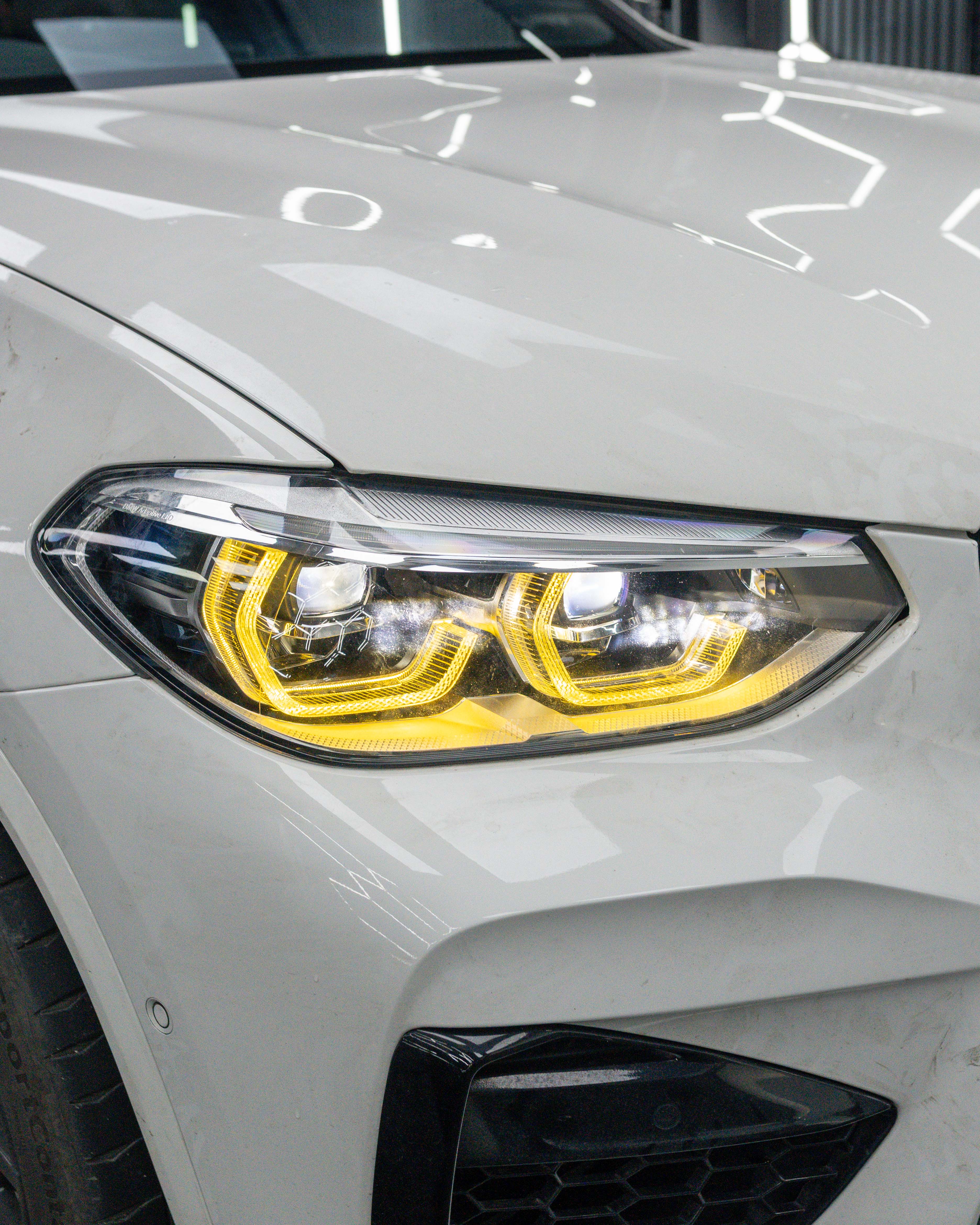 BMW F98 X4M PRE-LCI YELLOW ADAPTIVE DRL MODULE SET (2018-2021) - Image 4