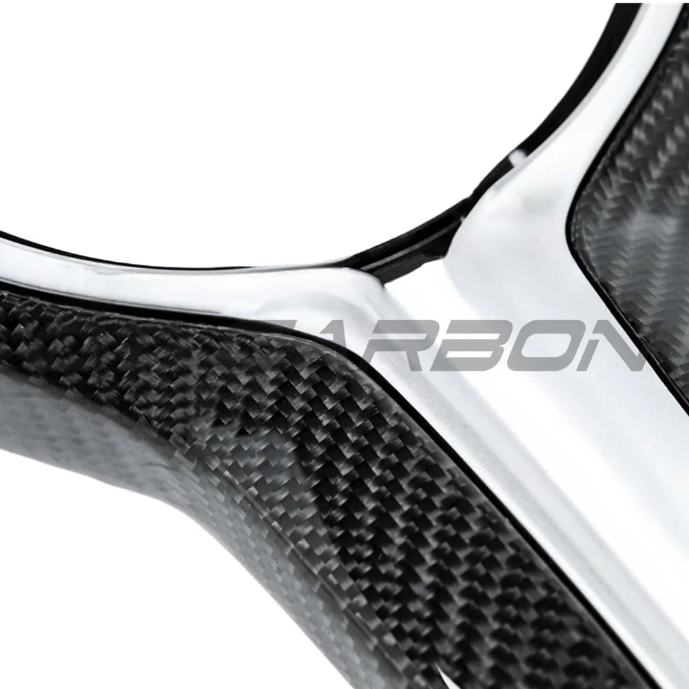 BMW Fxx M CAR CARBON FIBRE STEERING WHEEL TRIM - Image 4