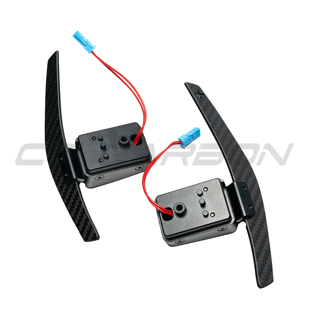 BMW Fxx MATTE CARBON FIBRE MAGNETIC SHIFTER PADDLES - Image 2