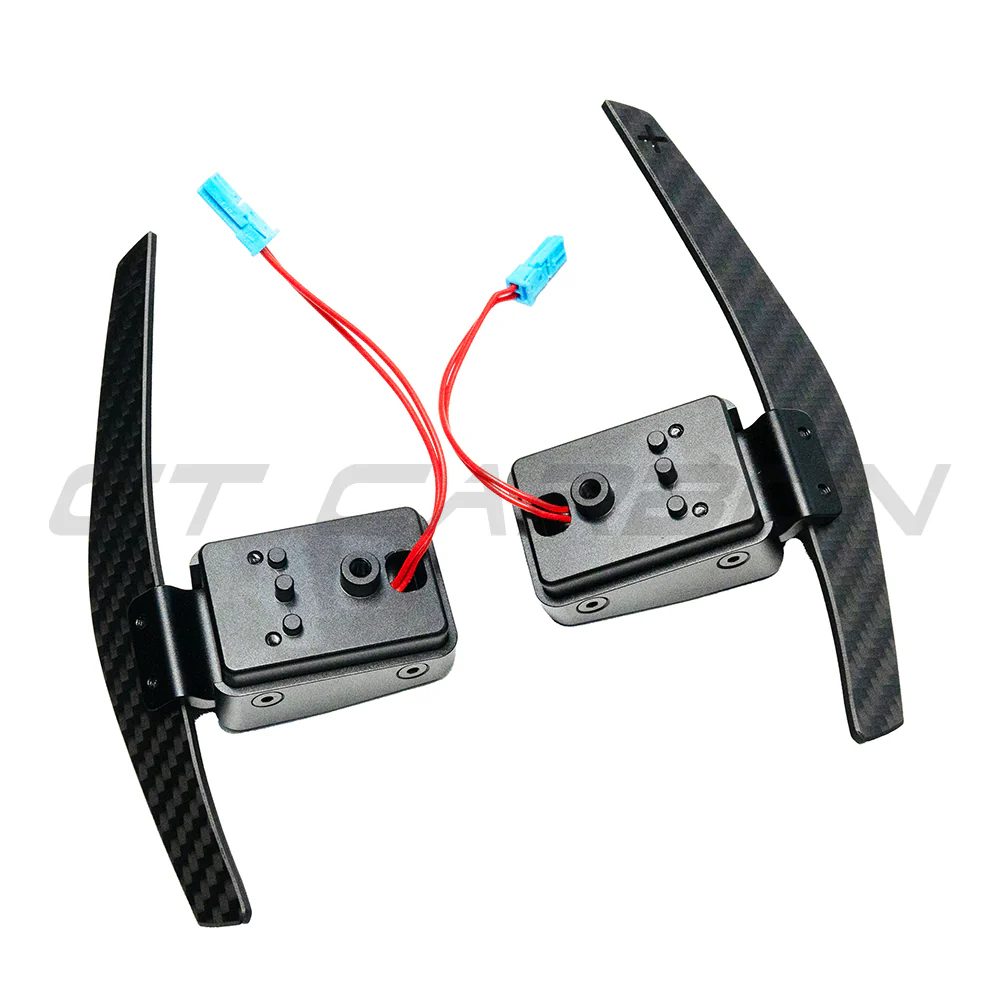 BMW Fxx MATTE CARBON FIBRE MAGNETIC SHIFTER PADDLES - Image 3