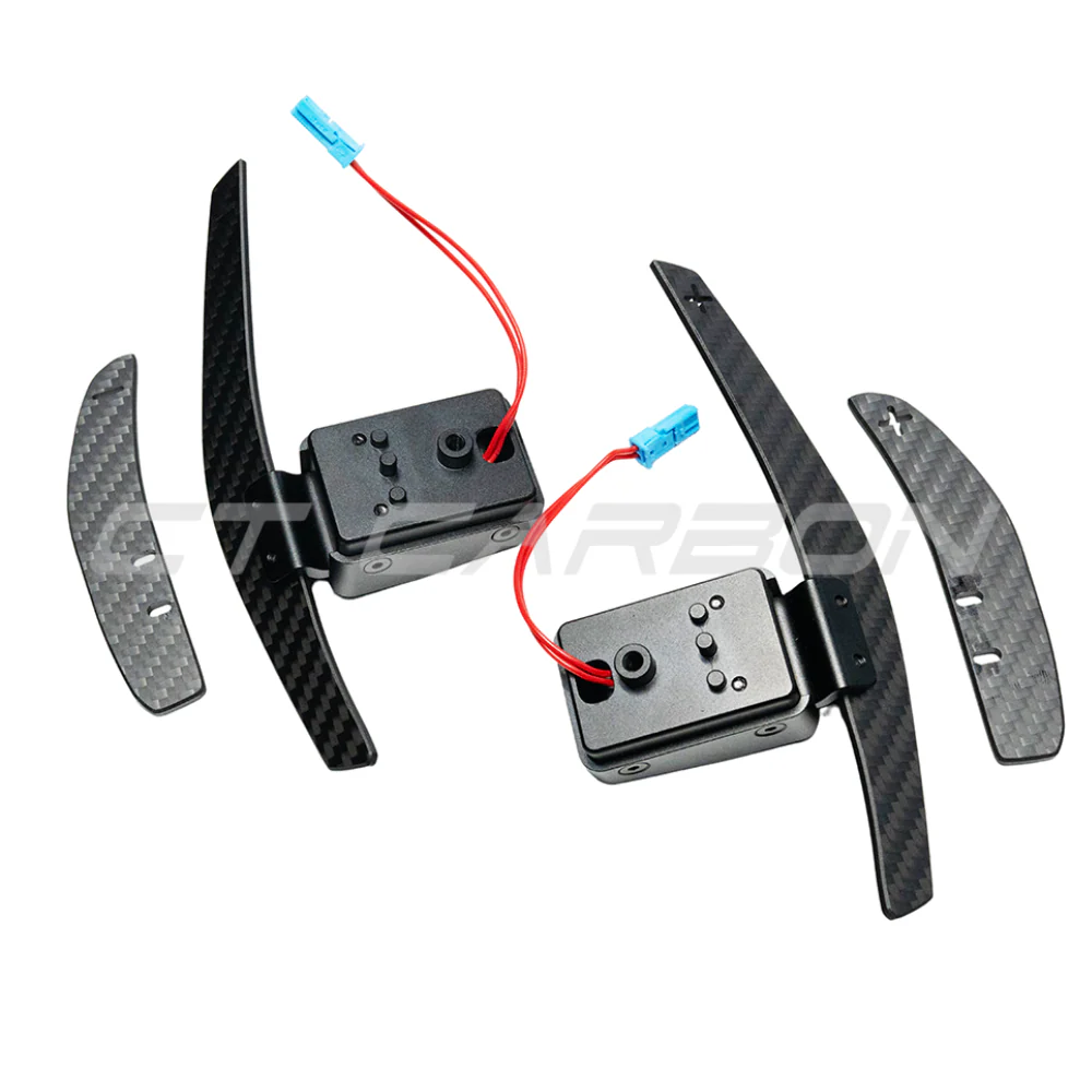 BMW Fxx MATTE CARBON FIBRE MAGNETIC SHIFTER PADDLES - Image 4