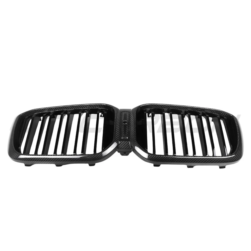 BMW G01/F97 X3/X3M & G02/F98 X4/X4M LCI 2022-2024 DOUBLE SLAT CARBON FIBRE GRILLE - Image 5