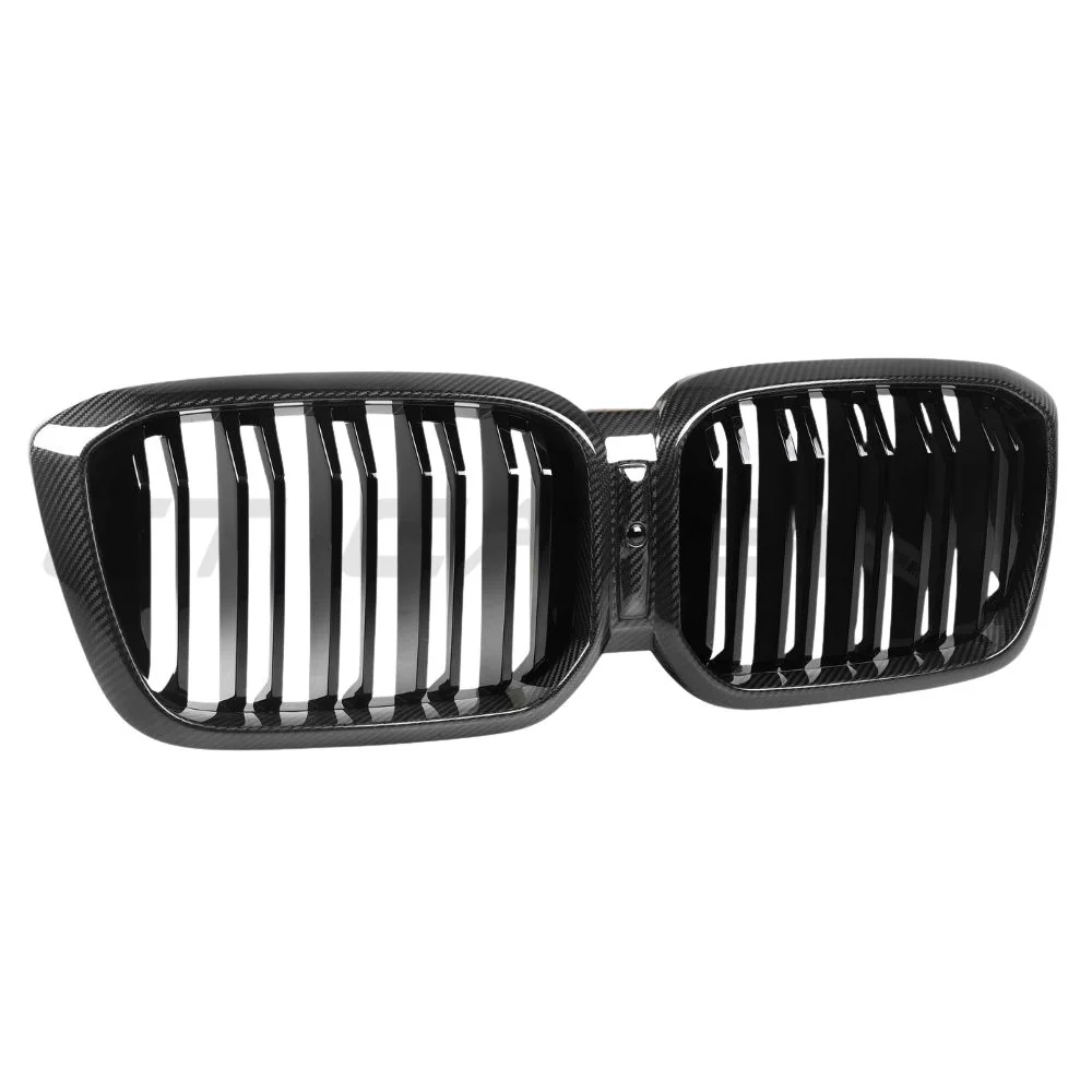 BMW G01/F97 X3/X3M & G02/F98 X4/X4M LCI 2022-2024 DOUBLE SLAT CARBON FIBRE GRILLE - Image 6