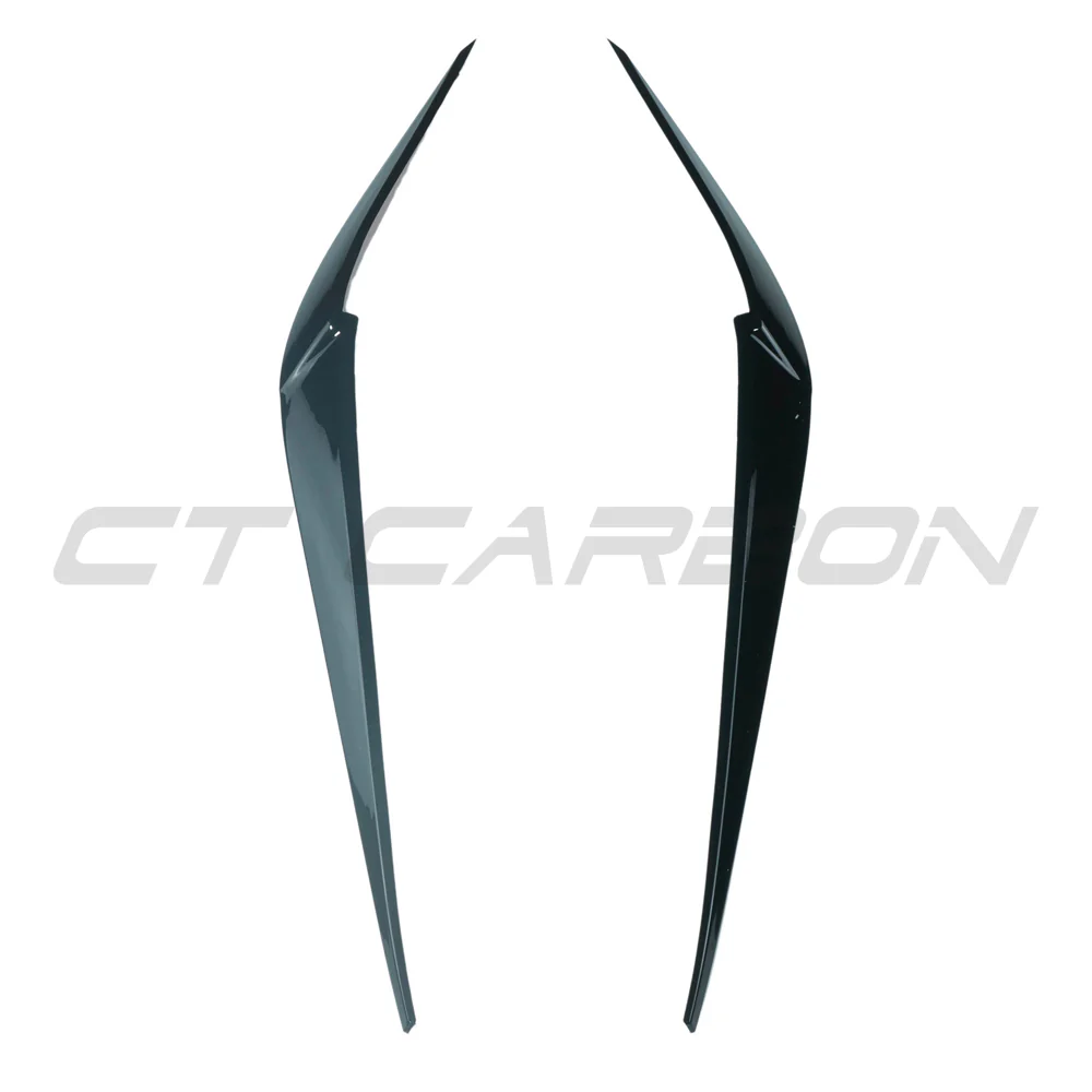 BMW G01//G02/F97/F98 X3/X4/X3M/X4M GLOSS BLACK HEADLIGHT EYEBROWS - Image 2