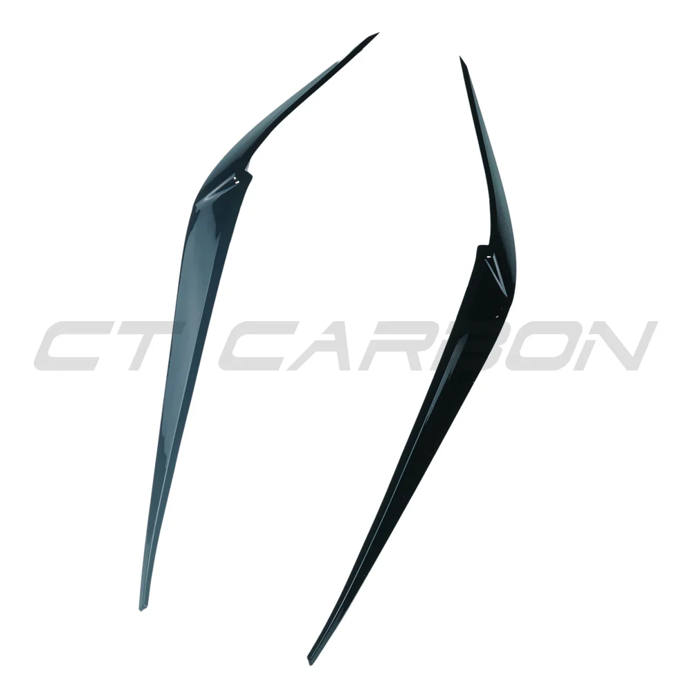BMW G01//G02/F97/F98 X3/X4/X3M/X4M GLOSS BLACK HEADLIGHT EYEBROWS - Image 3