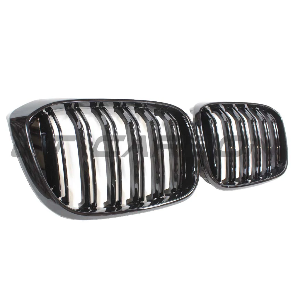 BMW G01 X3 2017-2021 DOUBLE SLAT BLACK GRILLES - Image 9