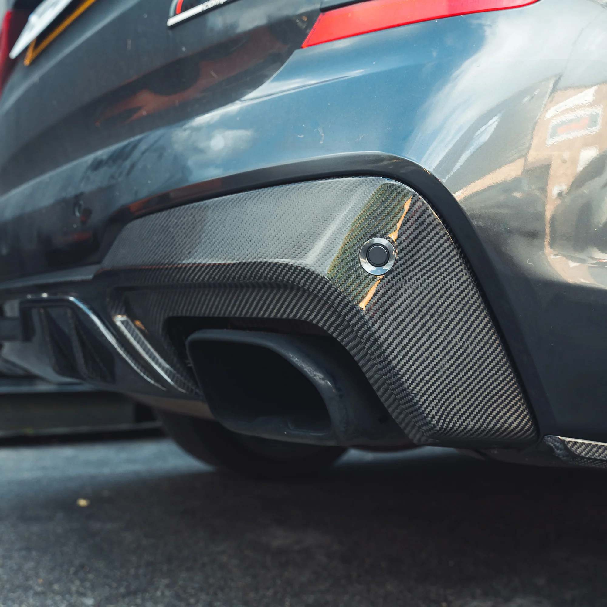 BMW G01 X3 PRE-LCI 2017-2021 CARBON FIBRE DIFFUSER - Image 3