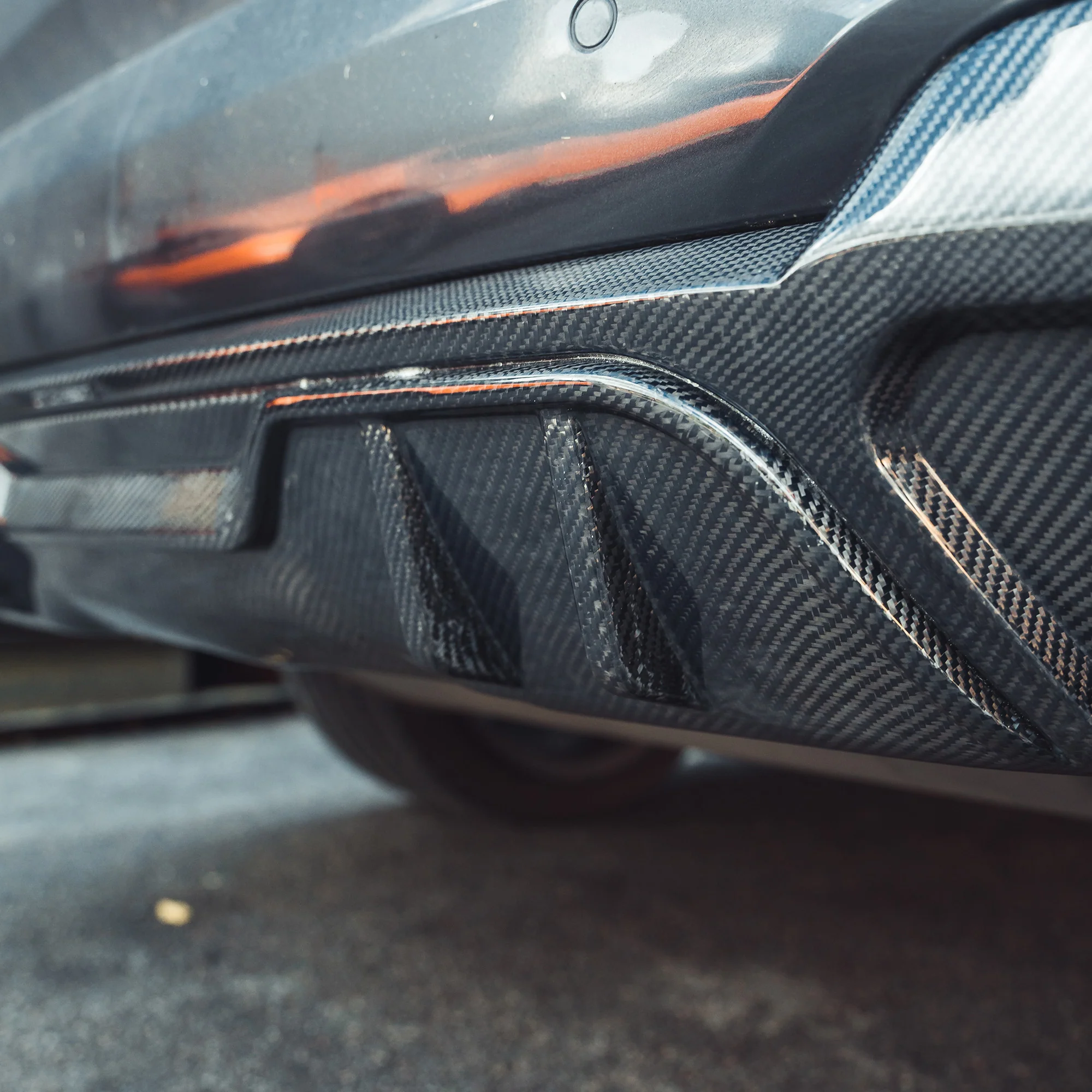 BMW G01 X3 PRE-LCI 2017-2021 CARBON FIBRE DIFFUSER - Image 6