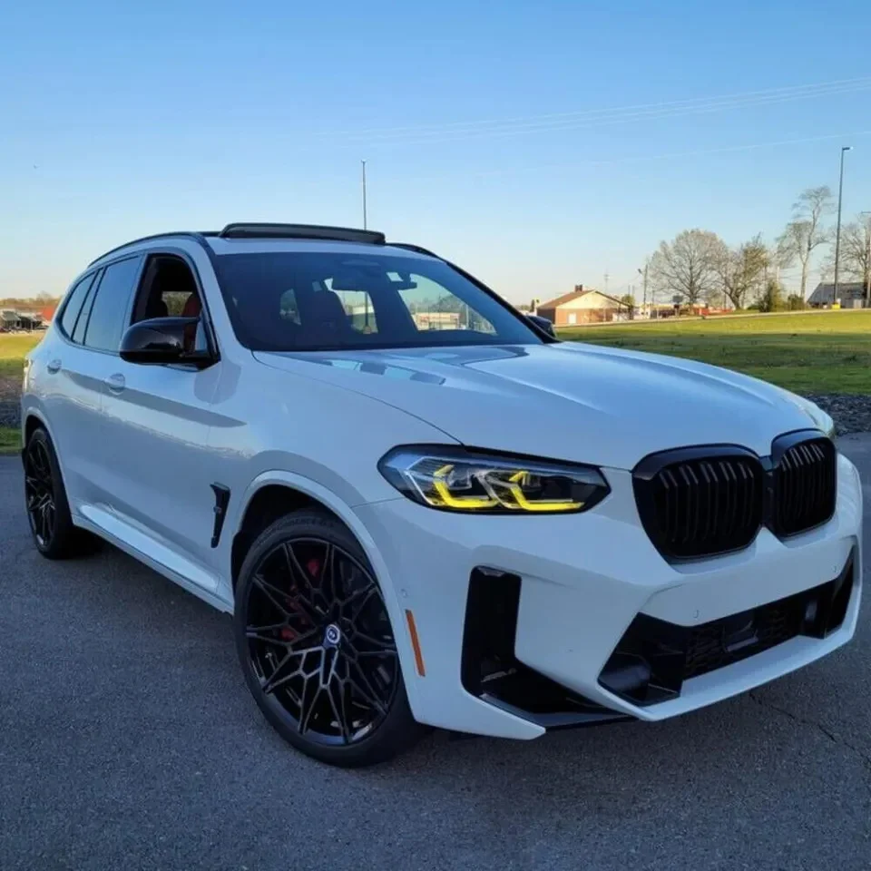 BMW G01 X3 LCI YELLOW ADAPTIVE DRL MODULE SET (2022+) - Image 3