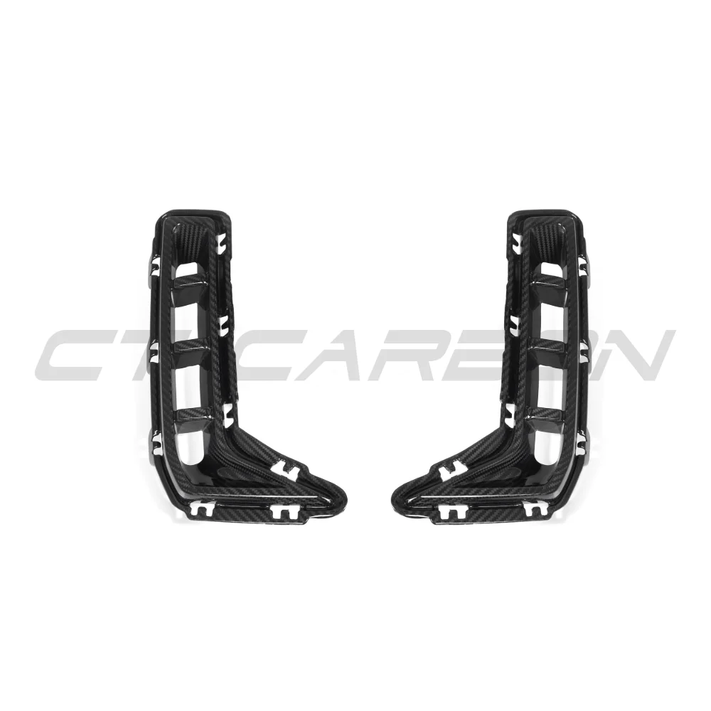 BMW G05 X5 LCI 2023+ CARBON FIBRE FRONT BUMPER CORNERS - Image 2